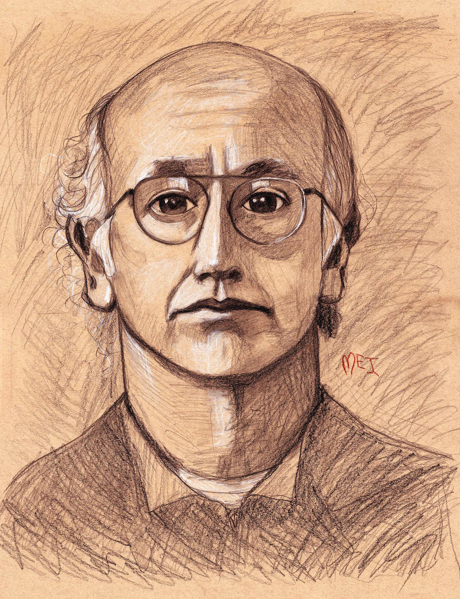 Faces with pencils — image 2